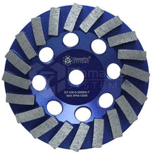 Load image into Gallery viewer, 5" 20 Seg Turbo Cup Wheel