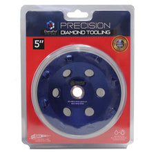 Load image into Gallery viewer, 5" 8 Seg 1/4 Round PCD Cup Wheel