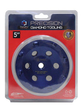 Load image into Gallery viewer, 5" 8 Seg 1/4 Round PCD Cup Wheel