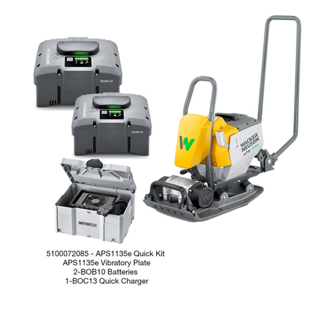 Wacker Neuson APS1135e Quick Kit (BOB10 x 2, BOC13) - 5100072085