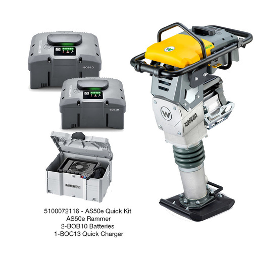 Wacker Neuson AS50e Quick Kit (BOB10 x 2, BOC13) - 5100072116