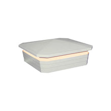 Load image into Gallery viewer, Tru-Scapes® 5″ Composite LED Deck Post Cap Light (Fits Timbertech Radiance Post)