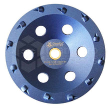 Load image into Gallery viewer, 7" 12 Seg 1/4 Round PCD Cup Wheel