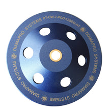 Load image into Gallery viewer, 7" 12 Seg 1/4 Round PCD Cup Wheel
