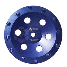 Load image into Gallery viewer, 7" 12 Seg 1/4 Round PCD Cup Wheel