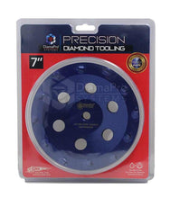 Load image into Gallery viewer, 7" 12 Seg 1/4 Round PCD Cup Wheel