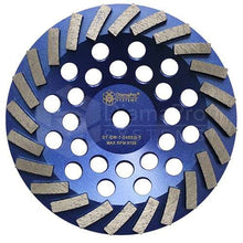 Load image into Gallery viewer, 7" 24 Seg Turbo Cup Wheel