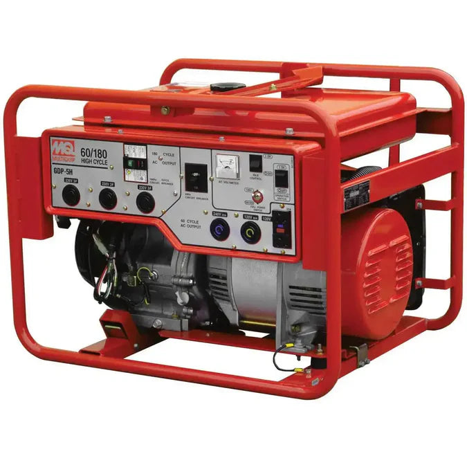 GDP5HANC2 High-Cycle Portable Generator - Gen 5kW/180Hz 4kW/60Hz Honda NON-CARB CO