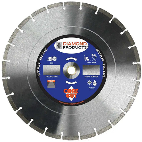 Core Cut Star Blue Dry High Speed Blades