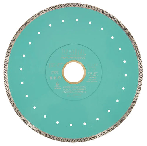Pearl Abrasive - P4 Porcelain Blade - DIA10TT P4™ P4 Thin Mesh Turbo Porcelain Blade 14 in. 50/60mm