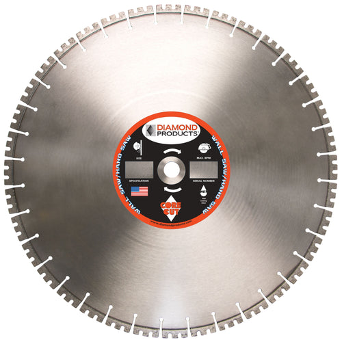 Super Premium Silver Hydraulic Hand Saw Blades, 16mm Horseshoe Shaped Segment