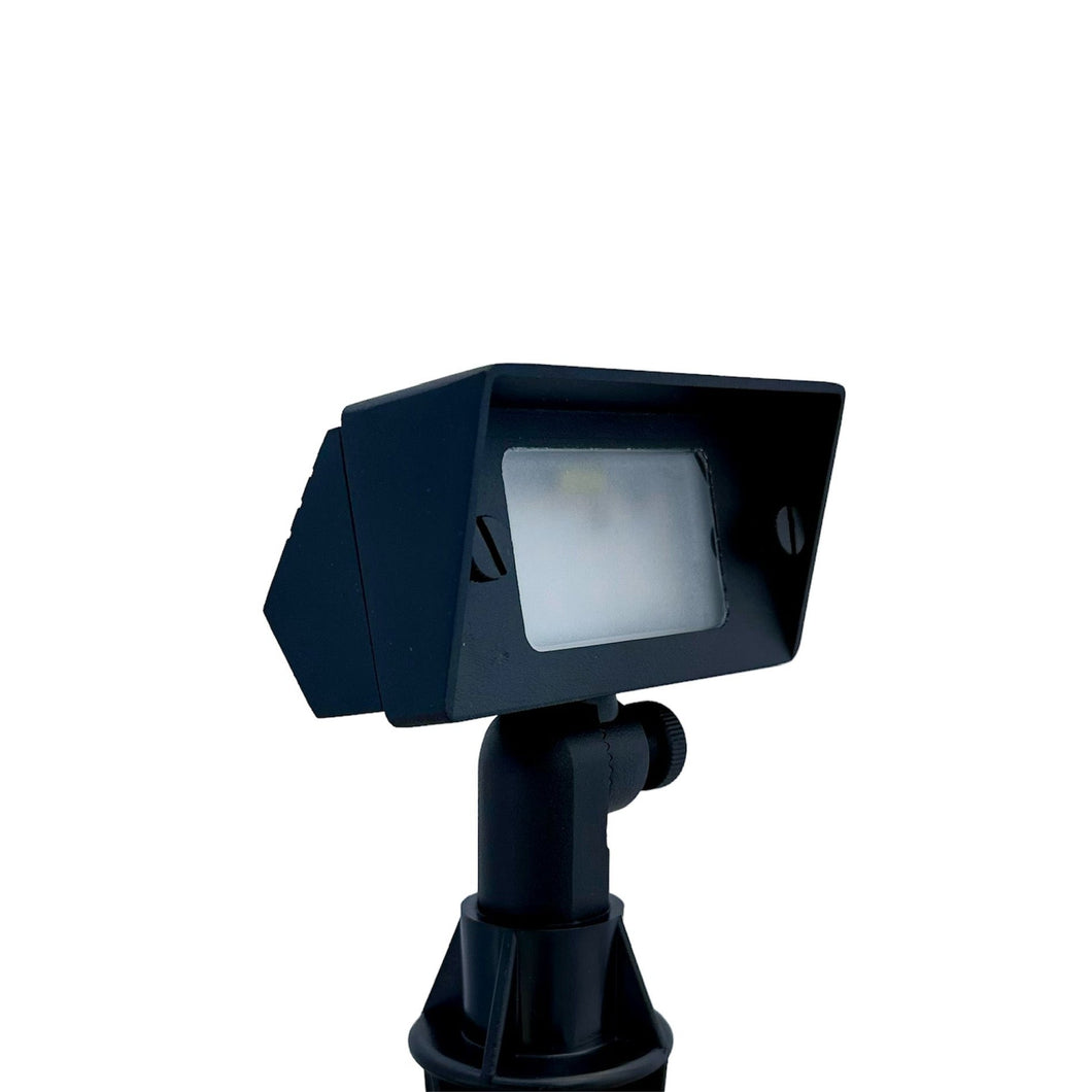 Cube Mini Wash Landscape Light Available in Aluminum & Brass