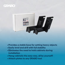 Load image into Gallery viewer, GRABO Cabinet Install Plates by Izzy Swan, Set of 2 for Gripster Lifters