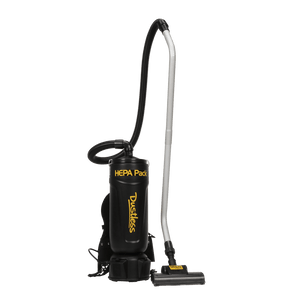 Dustless Technologies - 2.5 Gal HEPA BackPack Vacuum BLK - D1505