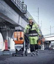 Load image into Gallery viewer, DE120 Husqvarna 120V Hepa Dust Extractor Vacuum