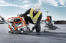 Load image into Gallery viewer, Soff Cut 150 Husqvarna Concrete Saw w/ FREE 6 Quantity (6" BLADES) - ULTIMATE VALUE DEAL!!!