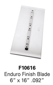 Multiquip Trowel BLADE FINISH ENDURO 6 x 16  48" 6BLD ROT - F10616