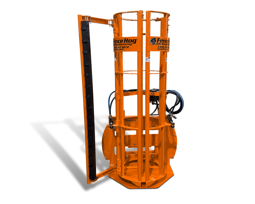 Mini Fence Hog by EZG | Mini Skid Steer | Fence Installer