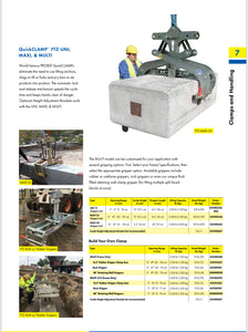 QuickCLAMP™ / Grab for Prefabricated Concrete Products FTZ-MULTI