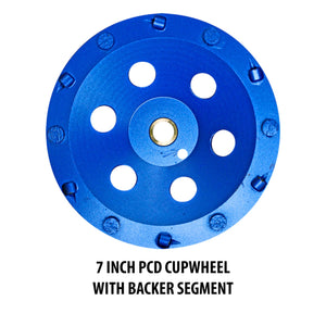 EDCO 7 Inch Turbo Edge Grinder Accessories