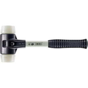 Halder 3708.060 MPLEX Nylon Soft-Face Mallet w/ Steel Housing & Fiberglass Handle 3.7 lbs Head
