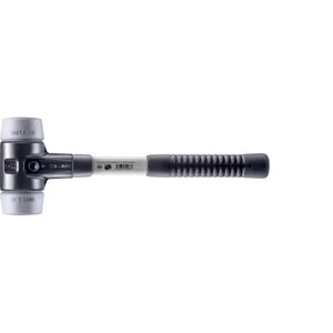 Halder 3703.060 SIMPLEX soft-face mallet TPE-mid; with reinforced cast iron housing and fibre-glass handle