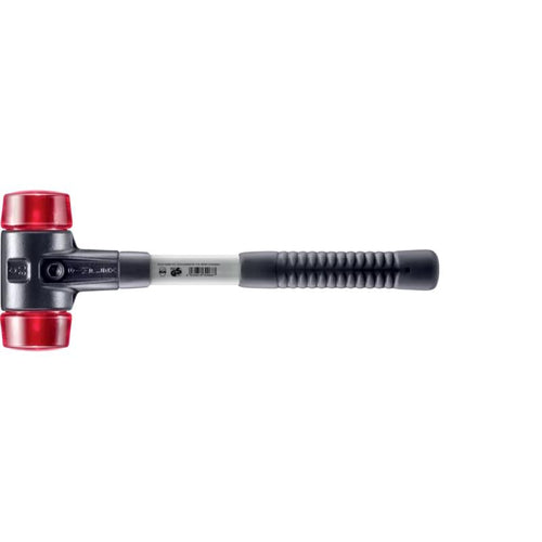 Halder 3706.060 SIMPLEX Plastic Soft-Face Mallet w/ Steel Housing & Fiberglass Handle 3.7lbs Head