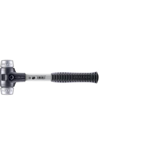 Halder 3709.040 SIMPLEX Soft Metal Soft-Face Mallet w/ Steel Housing & Fiberglass Handle