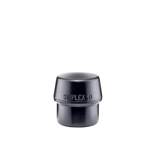 Halder 3202.040 Simplex Replacement Face Insert, Black Rubber 1.57 Inch