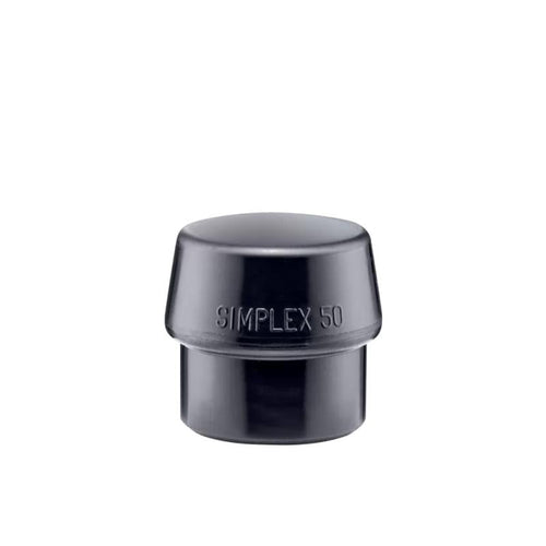 Halder 3202.050 Simplex Replacement Face Insert, Black Rubber 1.97 Inch