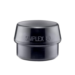 Halder 3202.080 Simplex Replacement Face Insert, Black Rubber 3.15 Inch