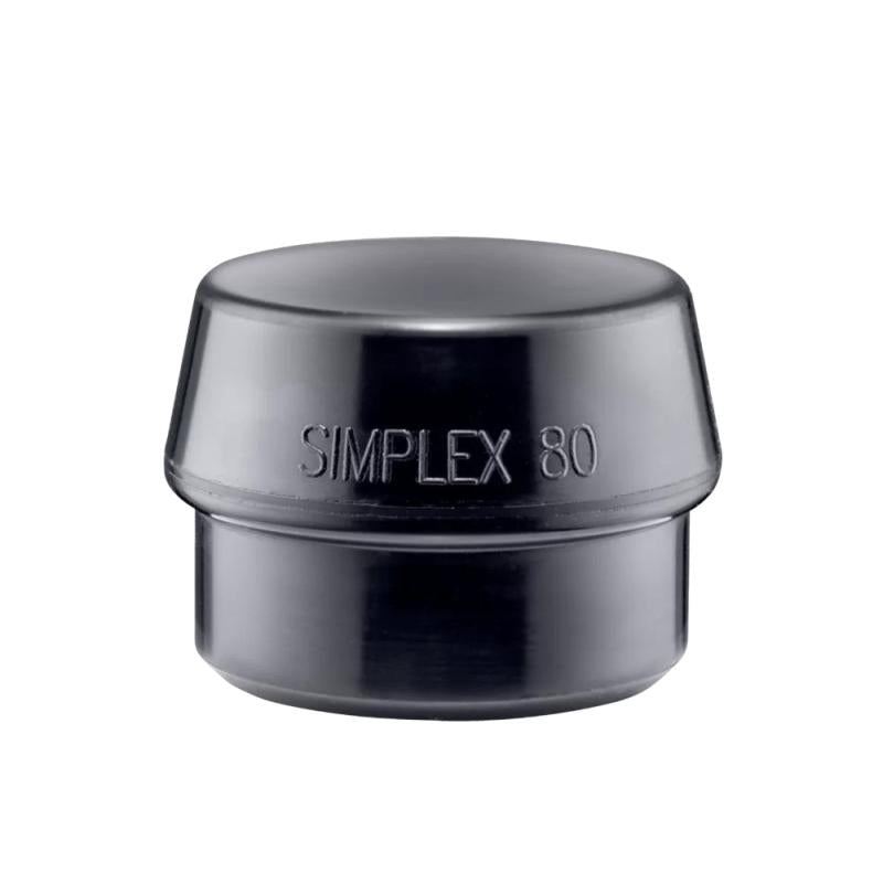 Halder 3202.080 Simplex Replacement Face Insert, Black Rubber 3.15 Inch