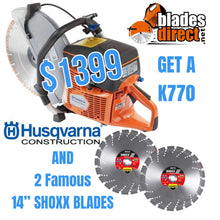 Load image into Gallery viewer, SAW + 2 SHOXX BLADES COMBO