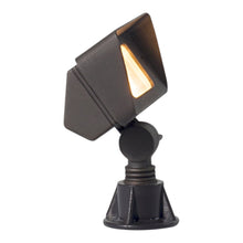 Load image into Gallery viewer, Cube Mini Wash Landscape Light Available in Aluminum &amp; Brass