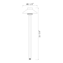 Load image into Gallery viewer, Sector AL 2-PACK Black Path Landscape Light