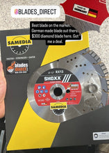 Load image into Gallery viewer, OUR FAMOUS BLADE!!! SELECT SIZE!! SHOXX RX13 - Diamond Blade