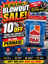 Load image into Gallery viewer, Perma-Edge Perma Paks Concrete Edge Restraint - For 80 Lbs Concrete Bag