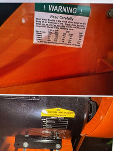 Clipper Blockbuster BBC Series Compact Masonry Saw - Electric CLEARANCE - 2 FREE 20" BLADES - NEW