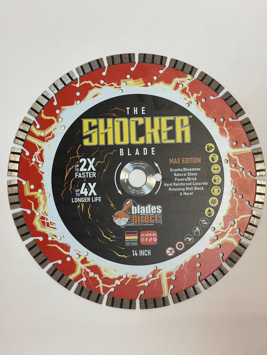 THE WORLD FAMOUS SHOCKER DIAMOND BLADE - Max Edition - 14