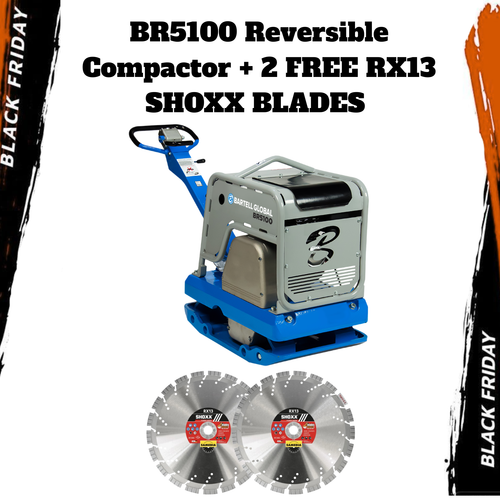 BR5100 Reversible Compactor - ALMI Splitter AL17-12 - BLACK FRIDAY SPECIAL WITH 2 FREE 14