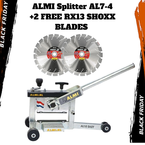 ALMI Splitter AL7-4 - BLACK FRIDAY SPECIAL WITH 2 FREE 14