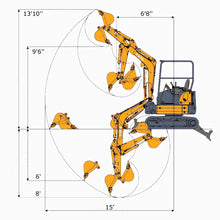 Load image into Gallery viewer, KATO 25V5 Mini Excavator