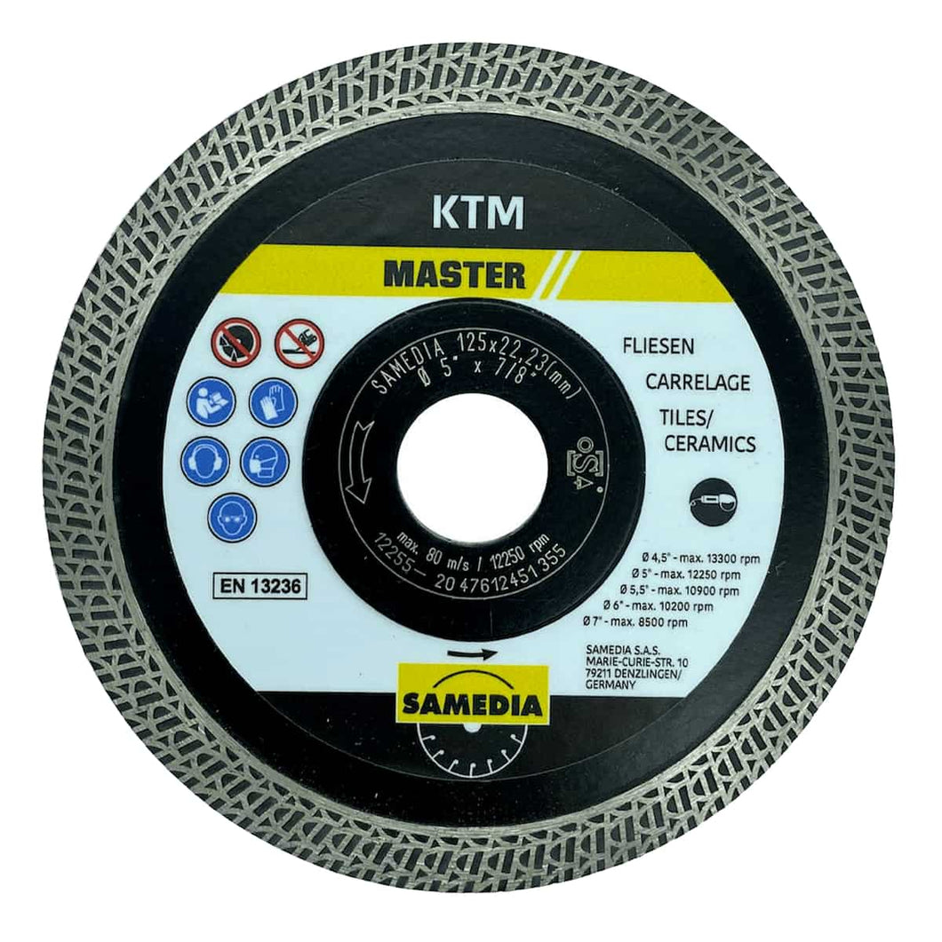 MASTER KTM Tile & Fiberglass Diamond Blade