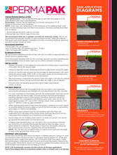 Load image into Gallery viewer, Perma-Edge Perma Paks Concrete Edge Restraint Diagram