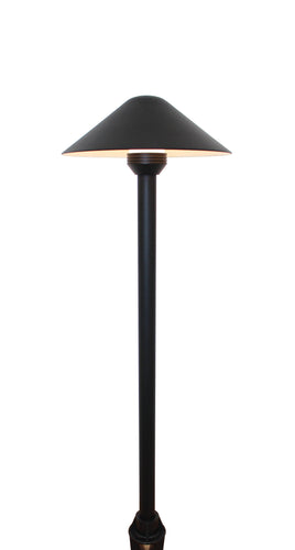 Conical AL Black 2-PACK Path Landscape Light