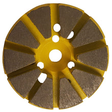 Load image into Gallery viewer, Pin Style 10 Segment Metal Bond Diamond