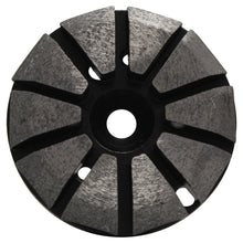 Load image into Gallery viewer, Pin Style 10 Segment Metal Bond Diamond