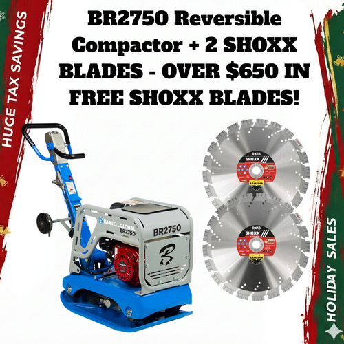 BR2750 Reversible Compactor-  WITH 2 FREE 14