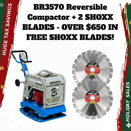 BR3570 Reversible Compactor- WITH 2 FREE 14