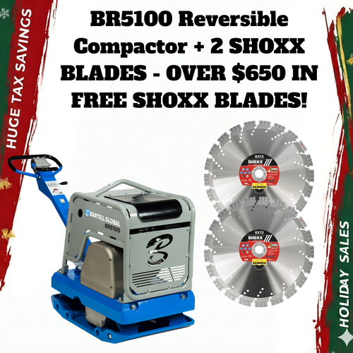 BR5100 Reversible Compactor - WITH 2 FREE 14